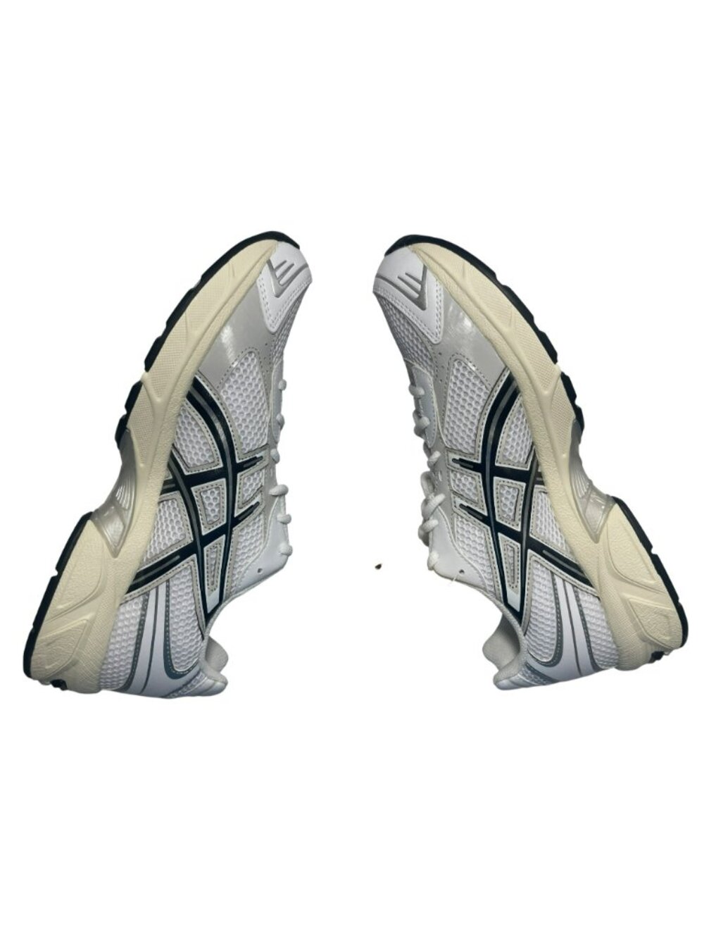 Asics Gel-1130 White/Cloud Grey Running Athletic Shoes Men's 10 Wmn's 11.5 NWB - Picture 4 of 11
